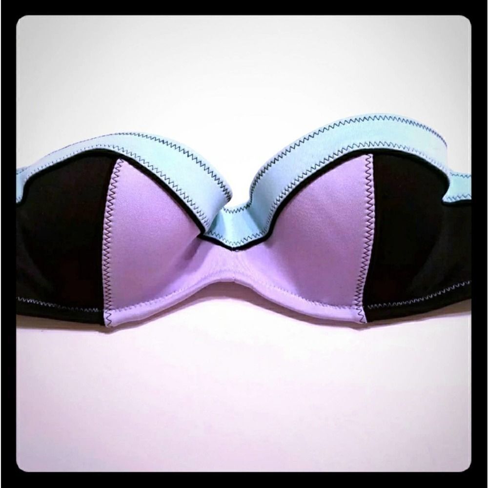 NEW Victoria's Secret Flirt Bandeau Bikini 32A